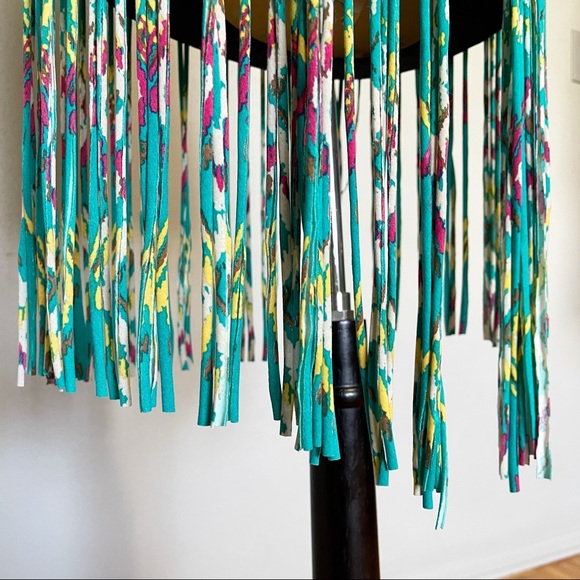 Turquoise Haven Western Pattern Fringe Vest Size S - Picture 6 of 10